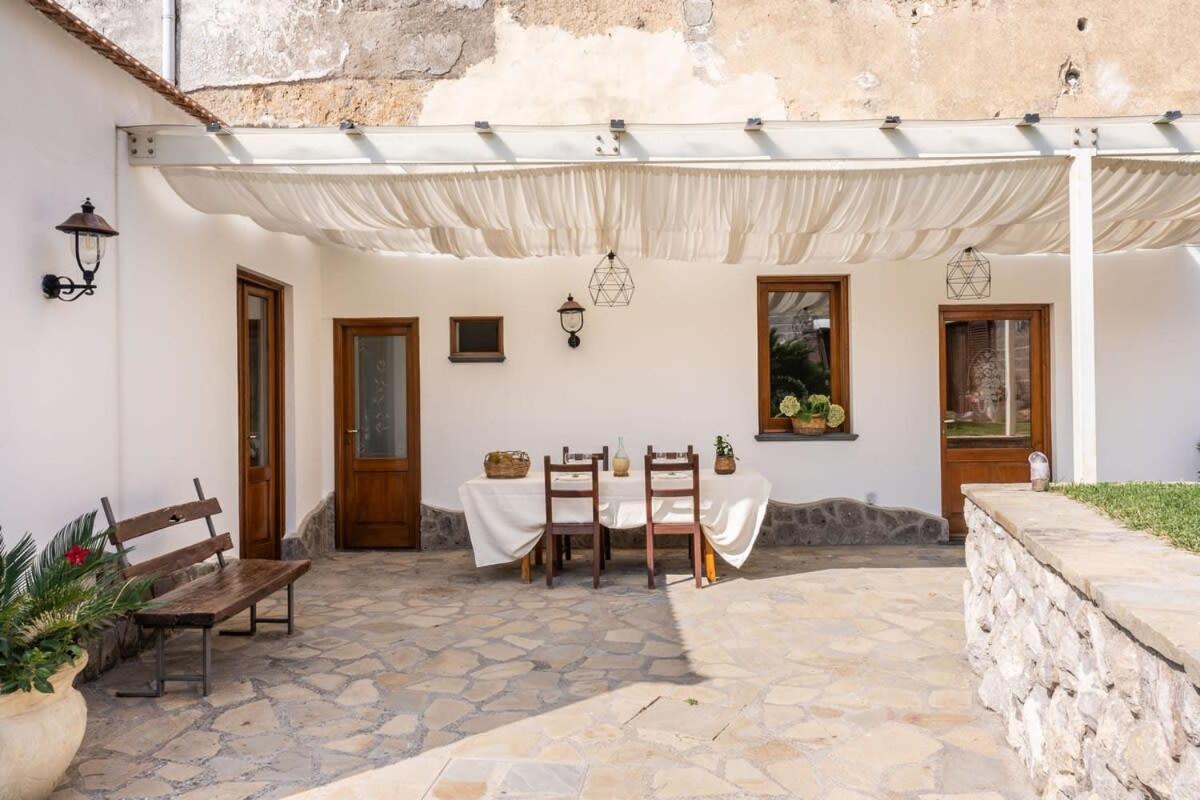 Villa Mimosa Rustic Elegance Views & Pool Massa Lubrense Exterior foto
